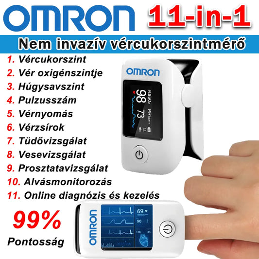 🔥11 az 1-ben érintésmentes intelligens vércukormérő