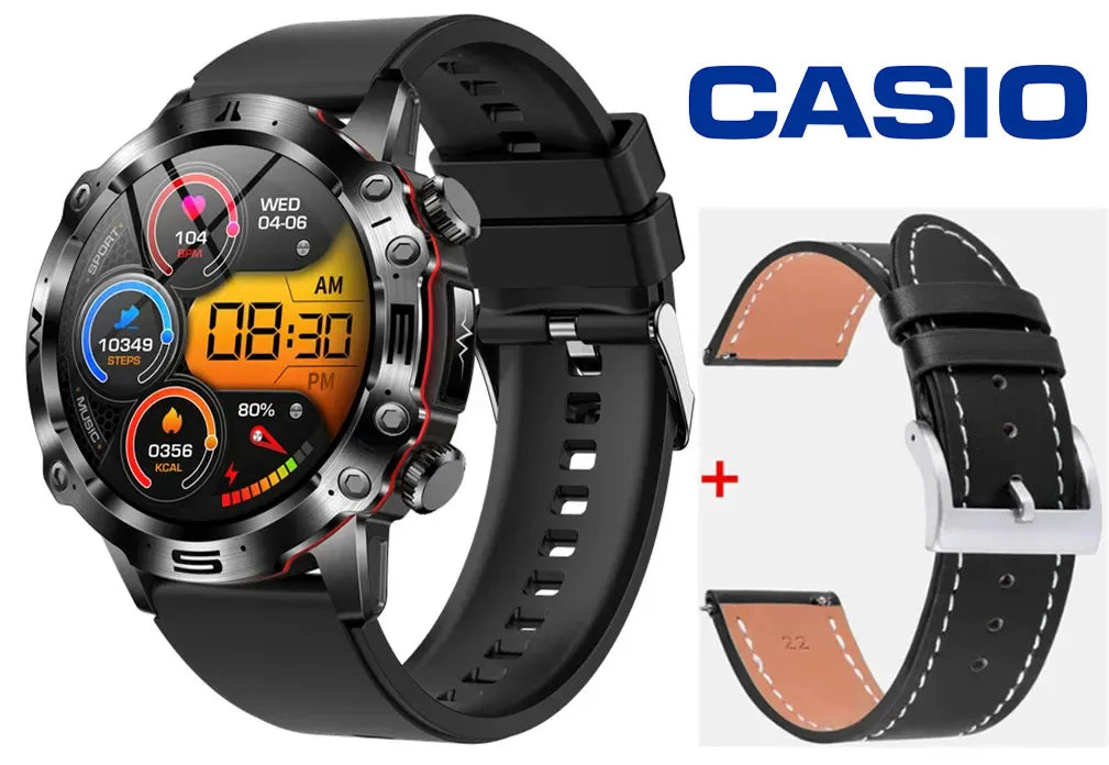 CASIO AI ORVOSI DIAGNOSZTIKÁS OKOSÓRA - 2026🔥 ÚJ VÉRLIPIDEK, HÚGYSAV, VÉRGLUKOZ SZINT - EKG+PPG FITNESZKÖVETŐ